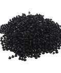 Pile of 1000 piece black hinge hole plugs for doors and windows, durable furniture hole covers for screw holes, panel holes, iron plate openings
