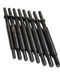 Premium Universal Valve Guide Punch Tool Kit For Family Rides Includes Eight Stamping Rods to Fix Engine Valves Like A Boss Durable And Reliable DIY Auto Repair Set That Handles Minor Malfunctions Easily Without Breaking The Bank. Eight black steel stamping rods, 400mm, for valve guide repair