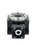 Right Angle Rotary Actuator With Killer Torque For Robot Arms Delivering Smooth 360 Degree Hollow Shaft Rotation Built Tough For Dead Serious Precision Motion Control, featuring metal and a robust design.
