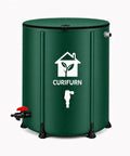 53 Gallon Collapsible Rain Barrel For Portable Rainwater Harvesting System With Filter Spigot Overflow Kit Heavy Duty Liner