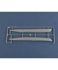 1/350 USS Gato SS-212 World War II Submarine Plastic Static Display Model Kit hull parts on sprue with photo etched nameplate
