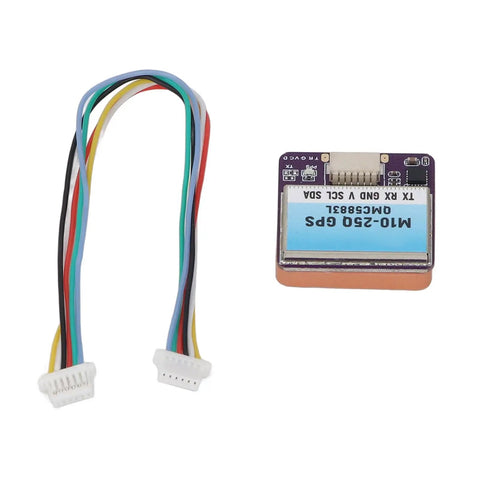 Dual Output Satellite Positioning Navigation System Controller For Drones, Plug And Play FPV Module, cable and module view