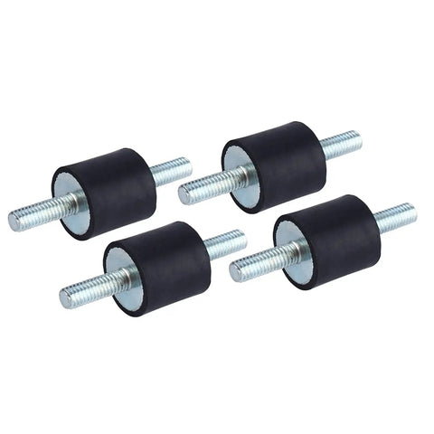 Heavy Duty Rubber Engine Mount Damper For Noise Reduction And Vibration Control Pack Of Four Universal Fit For Air Compressors Engines Pumps And Welding Machines