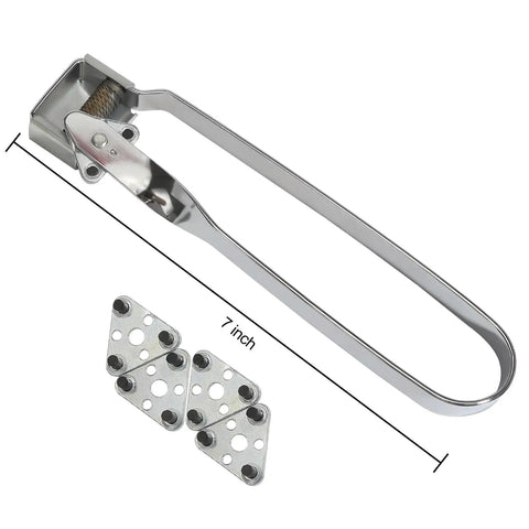 Triple Flint Torch Striker For Welding And Cutting Reliable Spark Lighter With 6 Replacement Flints Heavy Duty Steel Build
