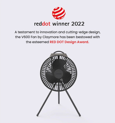 Warm Gray Rechargeable Portable Fan With 7800mAh Battery, USB C Charging, Four Speed BLDC Ultra Quiet Air Circulation