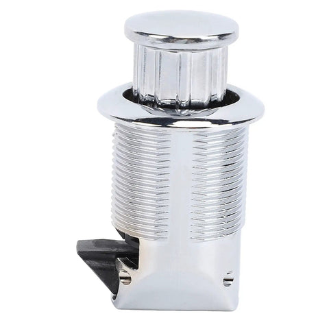 Push Button Keyless Cabinet Lock For RVs And Motorhomes, Embedded Latch With One Button Open, Sleek Cr Color Finish