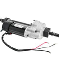24V 350W Electric Motor Transaxle Gear Reduction with 20mm Shaft for DIY Electric Bikes Scooters and Go Karts shown in detail