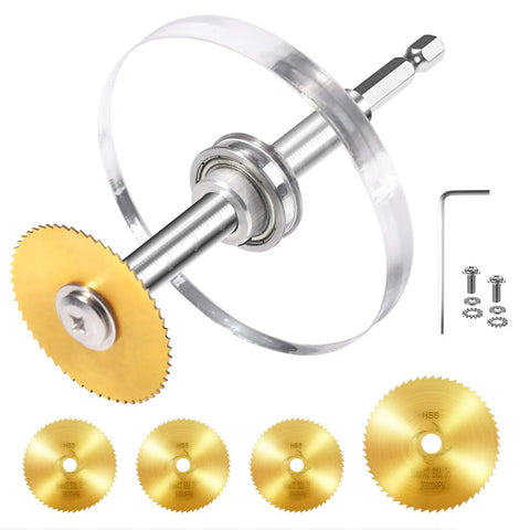 Quarter Inch Hex Shank Inside PVC Pipe Cutter With Adjustable Depth Gauge And Four Titanium Coated Blades Perfect For Cutting PVC And Plastic Pipes