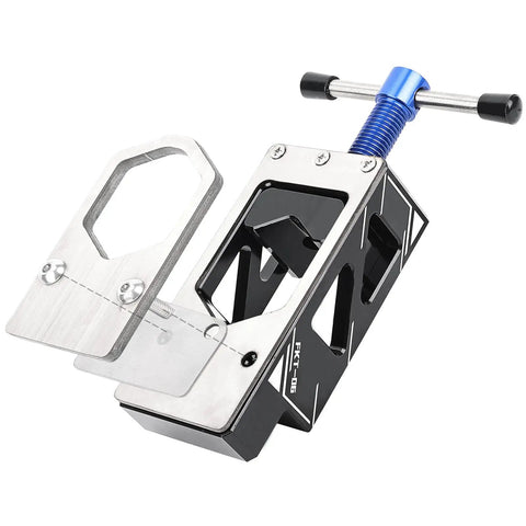 Bike Saw Guide For Road And Mountain Bikes Pro Grade Adjustable Aluminum Alloy Cutter For Fork Steerer Seat Post And Handlebar