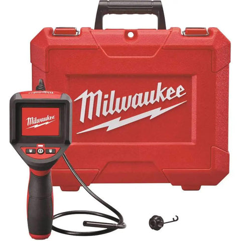 M-Spector Inspection Scope Kit 9 mm Camera Probe For Tight Spaces Red Finish Pro Grade Includes Essential Accessories