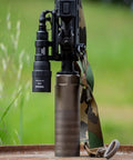 Rifle setup with LH8 V2 Weapon Light Head Potted 5700K, 128000 CD, 1650 LM, Long Throw 782.38 Yards For W65 and W35 Bodies Or Surefire M600DF Black