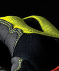 Close-up of Hi Viz Pro Work Gloves with reflective accents and EXO embossed palm, medium size, showcasing grippy durability.