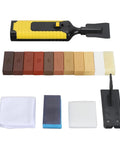 Wood Floor Repair Kit With 11 Color Matching Wax Sticks For Quick Scratch And Crack Fix, Easy To Use On Floors, Furniture And Cabinets.