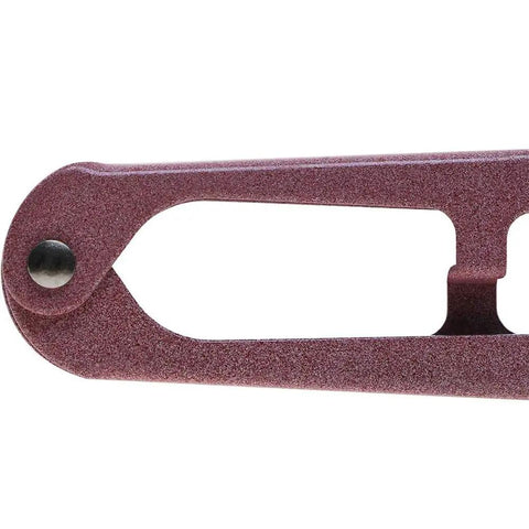 Close-up of handle on 3 Pack 4.1 Inch Bonsai Pruning Scissors With Sharp Blade And Self Opening Spring, showing textured finish