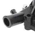 Close-up of Heavy Duty Engine Coolant Water Pump, black metal, essential for Hyster 4.3L Forklift, Isuzu C240 applications.