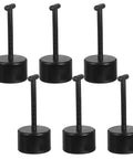 6 Piece Plastic T Handle Socket Wrench Set For Lamp Holder Ring Removal And Light Fixture Repair Tough As Nails Durable Design No Mess No Stress Get It Done Professional Grade displayed together.