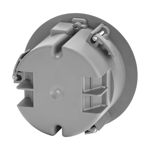 18 Cu In PVC Old Construction Ceiling Junction Box For Old Work Non Metallic J Box ETL Listed 2 Hour Fire Rating Gray