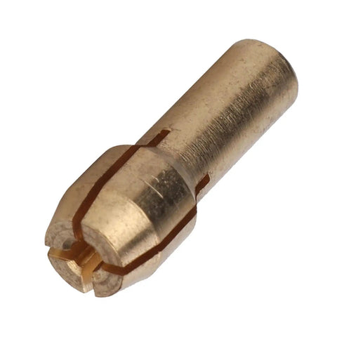 Single collet from 10 Pieces Brass Collets Set For Drills And Grinders 0.5 To 3.2mm Clamping Range 4.3mm Shank High Strength Hold