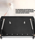 Pro Grade Drywall Flat Finishing Box For Wallboard Mud And Putty Powder 10 Inch Aluminum Scraper with Easy Open Lid