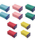 Top Shelf Road Ready Square Auto Fuses 10 Piece Assorted Kit covers 20 through 60 Amp colors for vehicles and trucks.