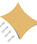 8x10 Shade Sail Permeable HDPE Outdoor Sun Shade Canopy For Patio Backyard Garden And Porch UV Block Sun Cover