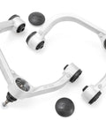 Forged Upper Control Arms For 2009 2020 Ford F150 4WD With Beefed Up POM Ball Joints And Fully Greasable Bushings, Heavy Duty Aluminum Construction, No Welding Weak Spots, Corrects Ball Joint Angle For Lifted Applications, Model 51036