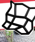 DIY Concrete Path Maker Molds 17 By 17 Inch 1.6 Inch Thick Irregular Stepping Stone Pavers for patios and gardens