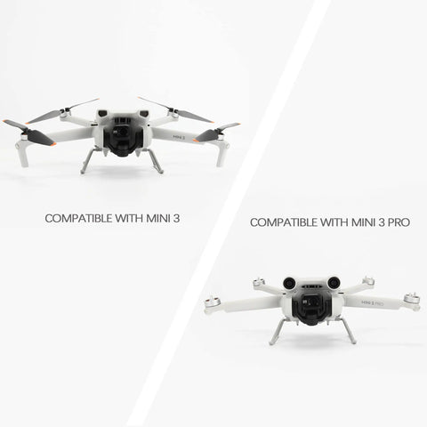 Extended Foldable Landing Gear Kit For Mini 3 And Mini 3 Pro Drones Boost Ground Clearance By 21mm Easy Install Durable Protective Leg Gear