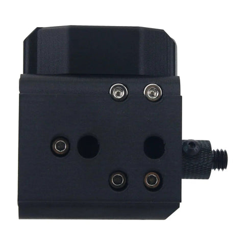 Open-Source PETG-CF Housing Equatorial Mount With Built-In High Brightness Pointer For Dope Astrophotography And Time-Lapse, front view