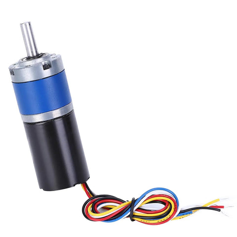 12V Mini Gear Motor With High Torque And Smooth Brushless Speed Reduction For Robotic Projects 36mm Case Silent Output Shaft