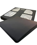 Ergo21 LiquiCell Seat Cushion 2 Inches Thick For Tailbone And Hip Pain Relief with waterproof base and gel pads.