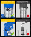 Heavy Duty Hydraulic Gear Puller Built Like A Tank With 10 Ton Max Force showing no oil leakage and sturdy thickened piston rod