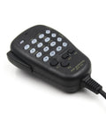 Close-up of 2-Pack DTMF Handheld Microphone With Button For Mobile Radios 6 Pin RJ11 Plug Beefed-Up Build And Crisp Audio