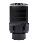 12 Volt Car Cup Holder With Digital LCD Screen, Smart Dual Temp Beverage Chiller And Warmer showing front view with black design.