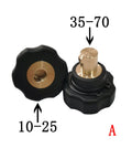 Durable Welding Connector Conversion Plug Adaptor For 10-25 And 35-50B, Quick Swap, Easy Install, Built Tough For Pros Or DIYers