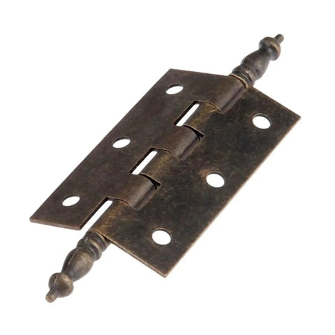 Self Closing Reversible Door Hinge With Antique Bronze Finish 6 Hole Mount Heavy Duty Cabinet And Furniture Hardware For Doors