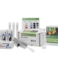 Smart Soil Test Kit For Nitrogen Phosphorus And Potassium With 50 Safe Easy Tests Using TesTab Dips Includes All Tools Clear Diagram Instructions Laminated Color Chart Perfect For Home Gardens Lawns And Backyard Growing with color chart and guide.