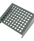 Metal holder for 72 Piece Precision 5C Collet Set Inch Range 1/64 to 1-1/8 Inch With All 1/64 Size Collets, angled view