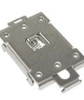Front view of Rail Mount Bracket For 35mm Relay System Rack Mount Adapter For Industrial Control And Solid State Relay Gear