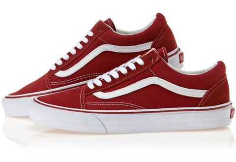 Robust Type M Sure Grip Bushing With 3.44 Inch Bore And 6.5 Inch Outer Diameter side view showcasing red suede sneakers with white accents.