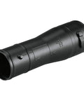 Adapter Pipe for XBU03 Cordless Blower, black finish, extends reach, ground level, fits Extension or Flat Nozzle for yard cleanup.