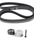 Heavy Duty Serpentine Drive Belt Tensioner Assembly Kit Fits 2001 2011 Ford Ranger And 2001 2009 Mazda B2300 with belt and pulley