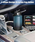 Smooth Operator 40oz Stainless Steel Vacuum Insulated Water Bottle With Straw And Spout Lids Kept Ice Cold For Two Full Days Fits Every Car Cup Holder For Weekend Drifts Summer Vibes And Travel Black in car cup holder.