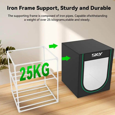Iron frame of Two Tier Filament Storage Rack With Cloth Cover For 3D Printers, Heavy Duty Metal Filament Organizer, holds 25kg