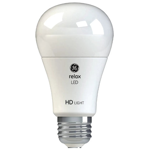 Relax LED Light Bulbs 60W Equivalent Soft White A19 4 Pack Cozy Home Lighting With Warm Glow Energy Efficient Enhanced Color Rendition For Richer Hues