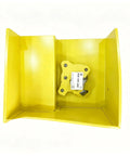 Robot Housing Cover And Mounting Bracket Protective Shell For A05B-1329-J038, A05B-1329-J042, A05B-1329-J031, OEM-Grade Industrial Robot Spare Parts For Quick Maintenance, Replacement, Plug-And-Play Durability And Body Protection. Yellow protective robot housing cover and mounting bracket kit for FANUC A05B-1329 replacement.