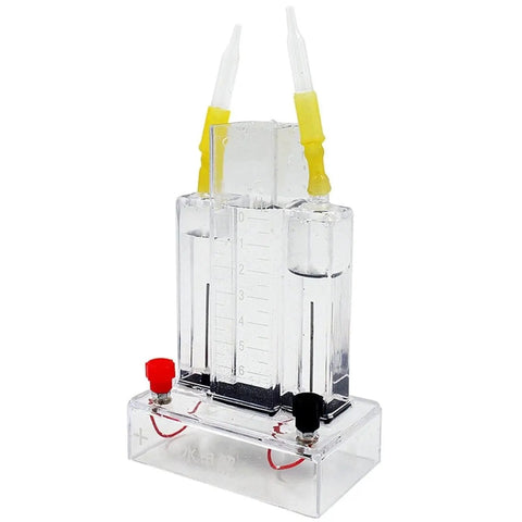 Water Electrolysis Demonstration Kit For Chem Class Micro Gas Generator with scale tube and alloy electrodes.