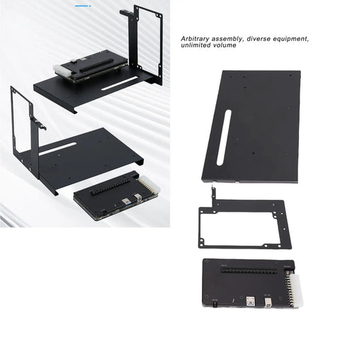 Killer External Gpu Enclosure Dock With Thunderbolt 3 And Thunderbolt 4 Usb4 Support For Pcie 16X Graphics Card Desktop Adapter parts layout.
