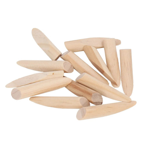 Solid Wood Pocket Hole Plugs Set With Storage Case 50 Pack For Jig Woodworking Doubles As Dowels For Cabinets Furniture And Shelves Tight Joints Smooth Finish On Pine Wood