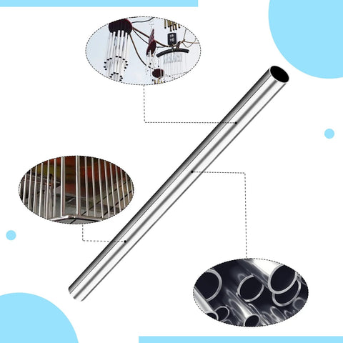 Four 304 stainless steel capillary tubes, 4 mm OD, 1 mm wall, 250 mm length, weldable straight tubing